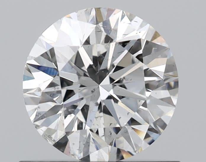 Diamond Natural 0,71Ct G-SI2 Round - GIA6472082934