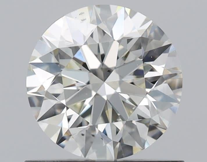 Diamond Natural 0,72Ct J-SI1 Round - GIA6462325065
