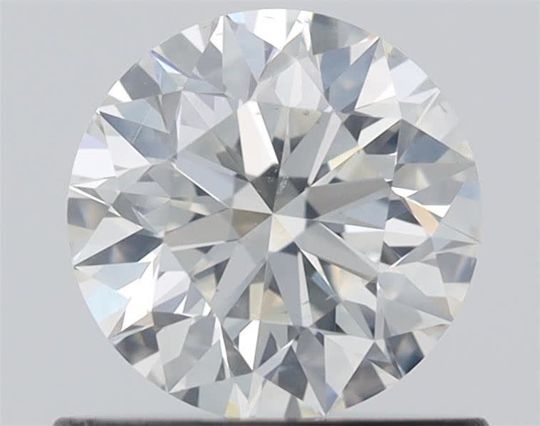 Diamond Natural 0,71Ct I-SI1 Round - GIA2456734178