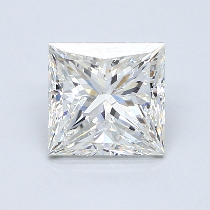 Diamond Natural 1,51Ct I-SI1 Princess - GIA5463090152