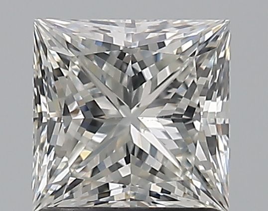 Diamond Natural 1,3Ct H-SI1 Princess - GIA2537683882