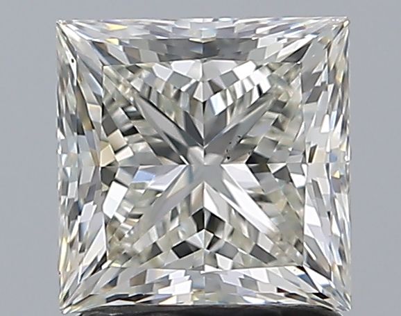 Diamond Natural 1,7Ct J-SI1 Princess - GIA6531737347