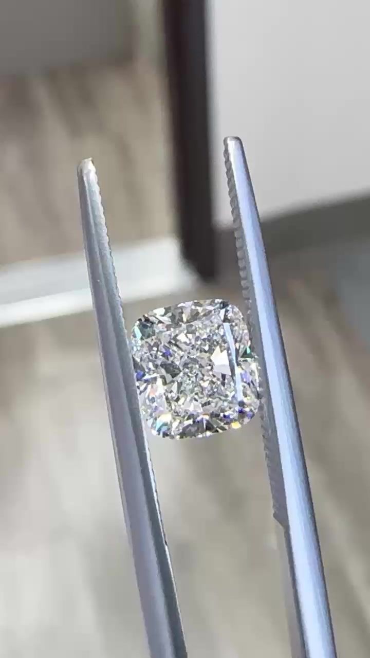 Diamond Natural 1,51Ct H-VS2 Cushion - GIA1527669952