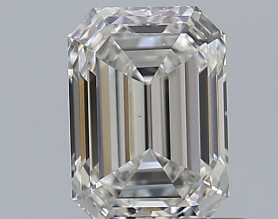 Diamond Natural 0,63Ct H-VVS2 Emerald - GIA7522366251