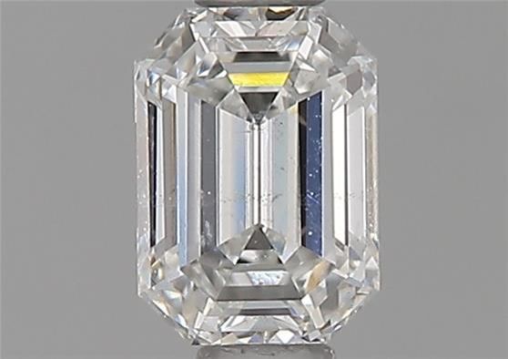 Diamond Natural 0,4Ct F-SI1 Emerald - GIA2225744192