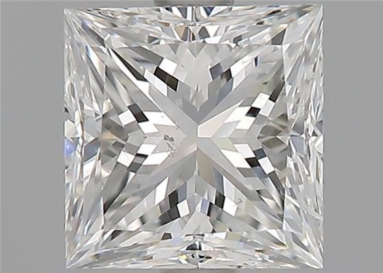 Diamond Natural 1,51Ct G-SI1 Princess - GIA5186406134
