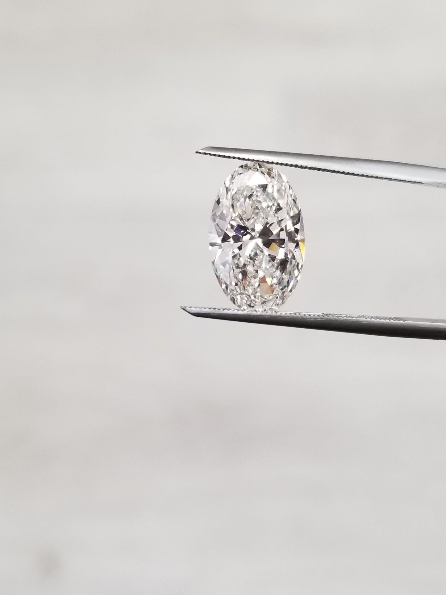 Diamond Natural 1,7Ct H-SI1 Oval - GIA1468598712