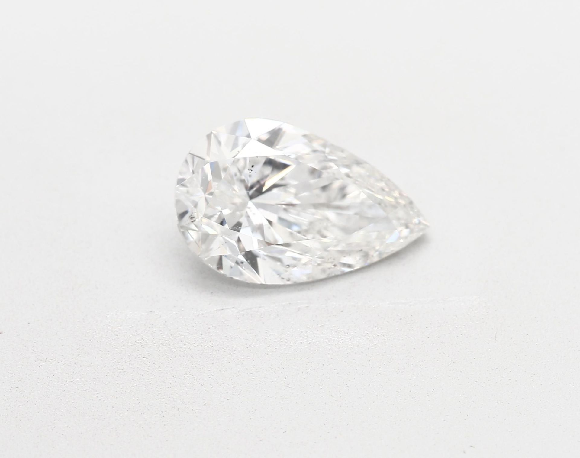 Diamond Natural 2Ct H-SI2 Pear - GIA3455840007