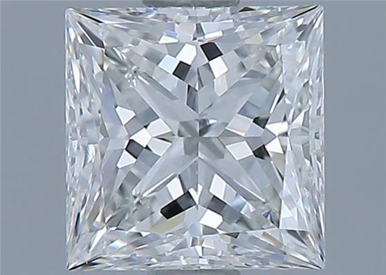 Diamond Natural 0,93Ct F-VS1 Princess - GIA7482092566