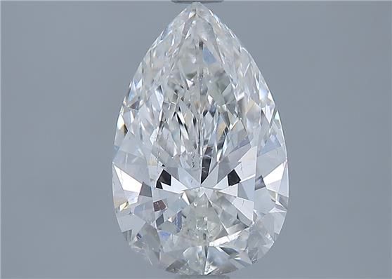 Diamond Natural 1,65Ct G-SI2 Pear - GIA6147514936