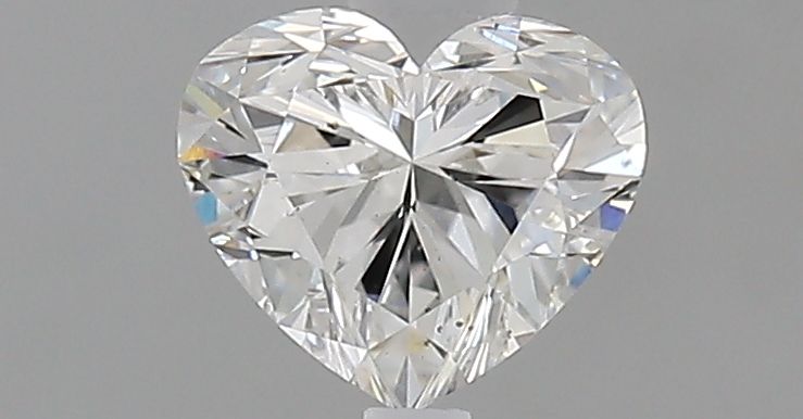 Diamond Natural 0,51Ct F-SI1 Heart - GIA6525804276