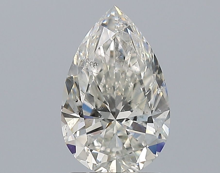 Diamond Natural 1,91Ct H-SI2 Pear - GIA6512717717