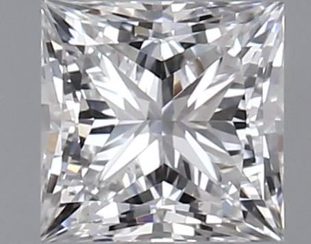 Diamond Natural 0,34Ct E-VS2 Princess - GIA6532475483