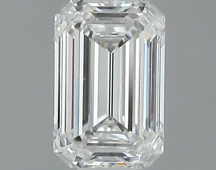 Diamond Natural 0,51Ct G-SI1 Emerald - GIA7536637351