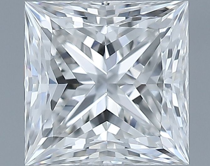 Diamond Natural 0,61Ct G-VVS2 Princess - GIA2557020911