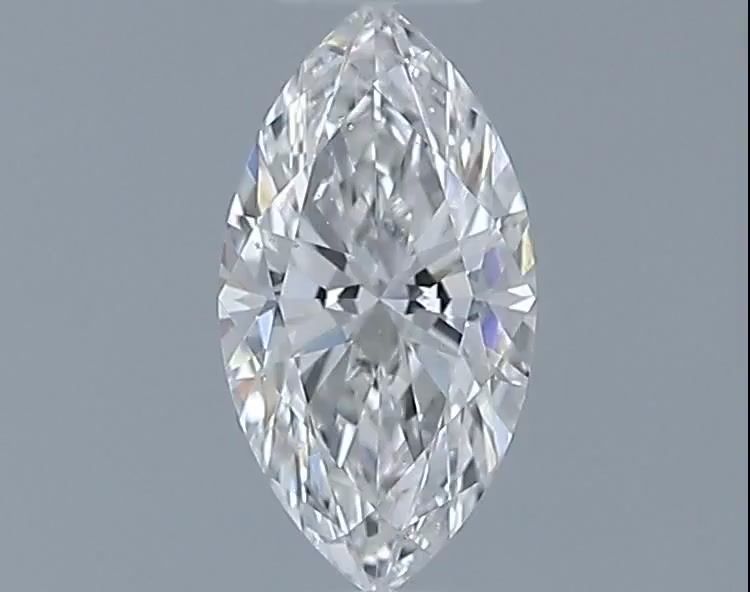 Diamond Natural 0,5Ct G-SI1 Marquise - GIA1549791537