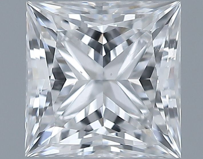 Diamond Natural 0,73Ct G-SI1 Princess - GIA3545881104