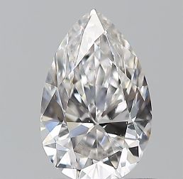 Diamond Natural 0,7Ct F-SI1 Pear - GIA6382593610
