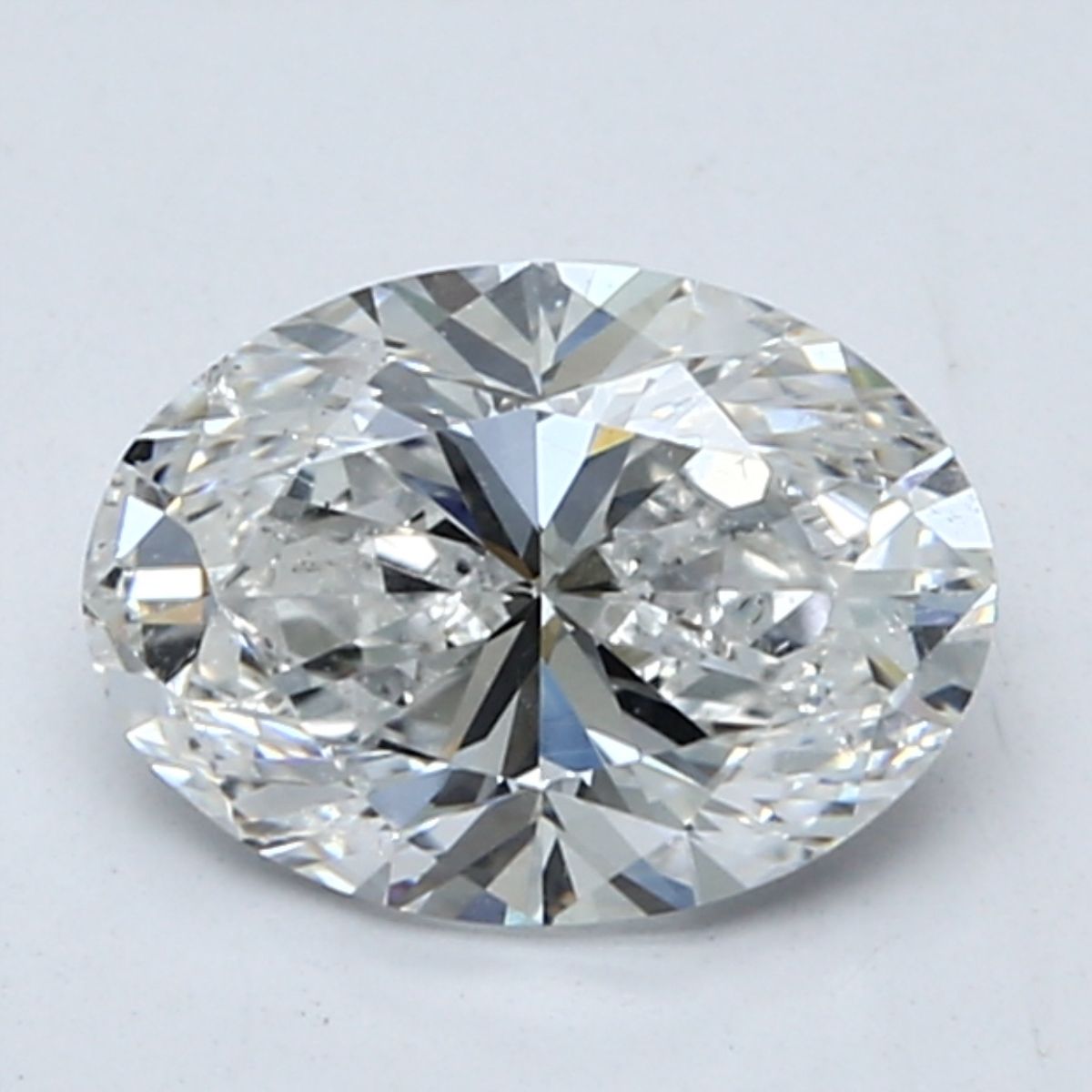 Diamond Natural 1,5Ct D-SI2 Oval - GIA7538556294