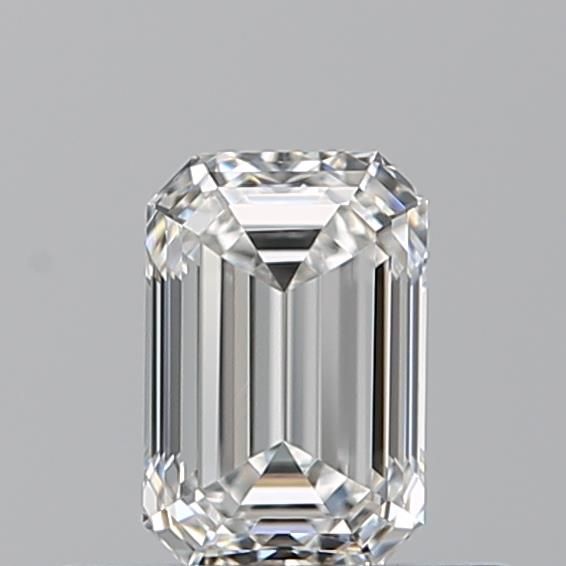 Diamond Natural 0,5Ct F-VVS1 Emerald - GIA2556107342