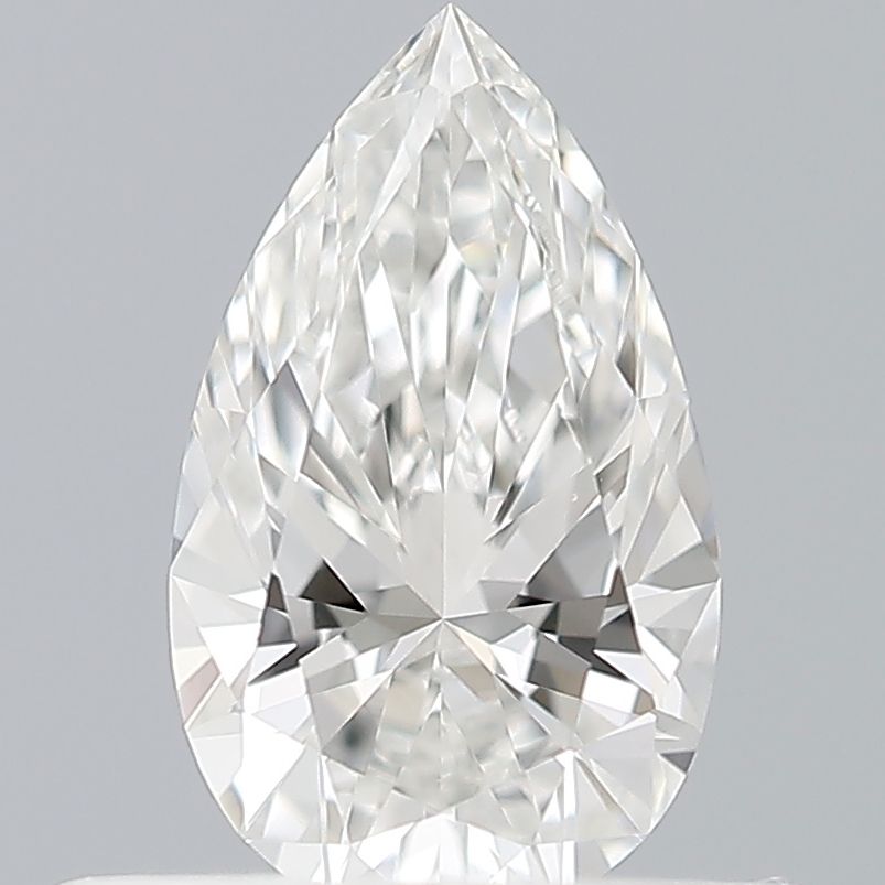 Diamond Natural 0,31Ct F-VVS2 Pear - GIA7532889905