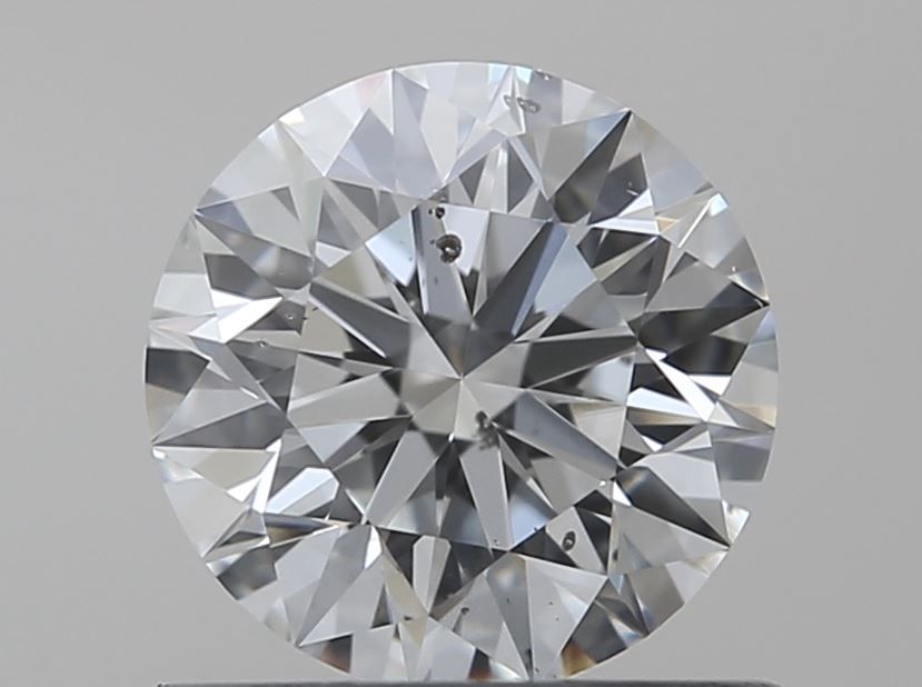 Diamond Natural 0,61Ct G-SI1 Round - GIA7528093824