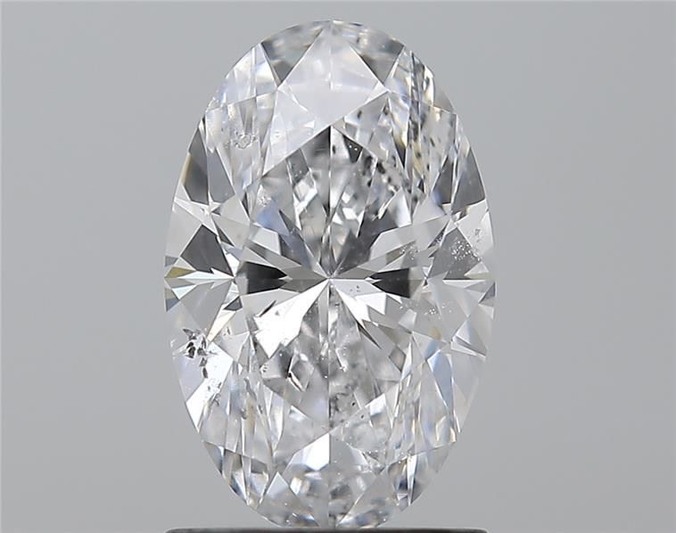 Diamond Natural 1,51Ct D-SI2 Oval - GIA1459271617