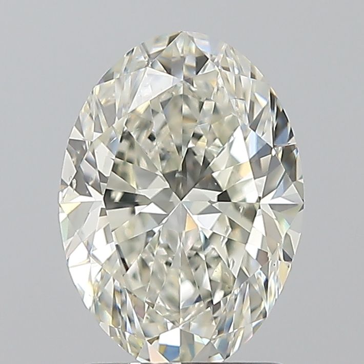 Diamond Natural 1,7Ct J-SI1 Oval - GIA6545471660