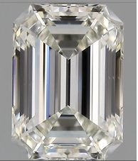 Diamond Natural 1,5Ct I-SI1 Emerald - GIA2517625176