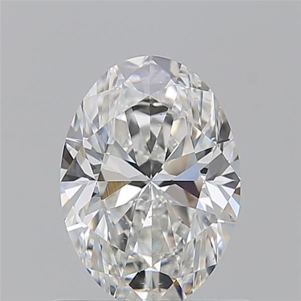 Diamond Natural 0,9Ct F-SI1 Oval - GIA2547798833