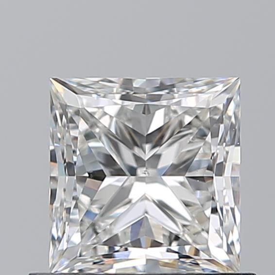 Diamond Natural 0,9Ct H-SI1 Princess - GIA6545396342