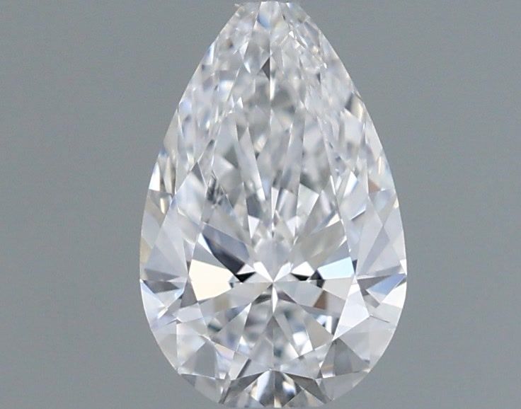 Diamond Natural 0,4Ct D-IF Pear - GIA6535362577