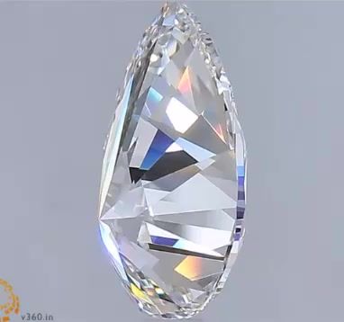 Diamond Natural 2Ct F-VVS2 Pear - GIA2547765897