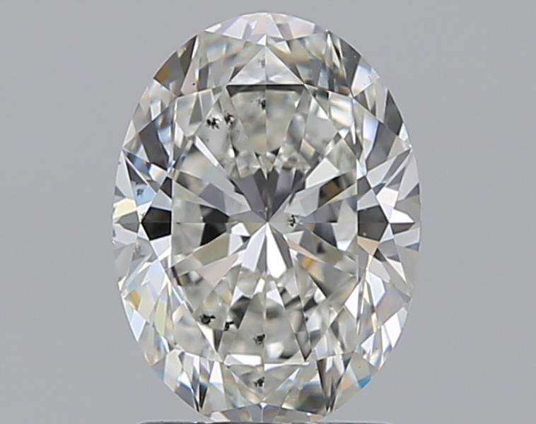 Diamond Natural 1,51Ct H-SI1 Oval - GIA2544038658