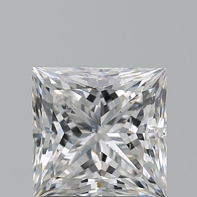 Diamond Natural 1,7Ct E-SI2 Princess - GIA6532538572