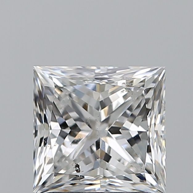 Diamond Natural 1,7Ct E-SI2 Princess - GIA3535556645