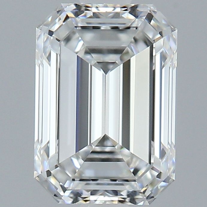 Diamond Natural 1,58Ct F-VVS2 Emerald - GIA6531424545