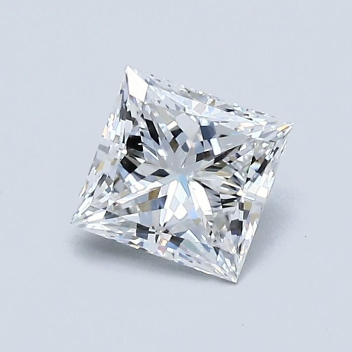 Diamond Natural 0,72Ct D-VVS1 Princess - GIA17536493