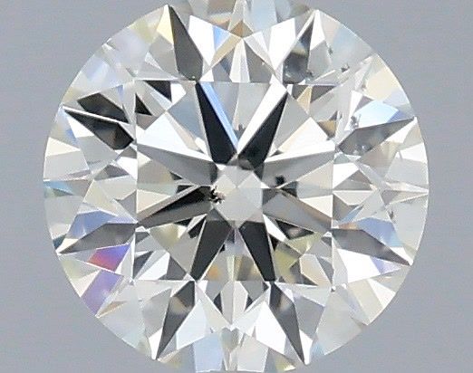 Diamond Natural 0,6Ct K-SI1 Round - GIA6515084075