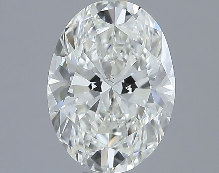 Diamond Natural 1,02Ct I-SI1 Oval - GIA7551074343