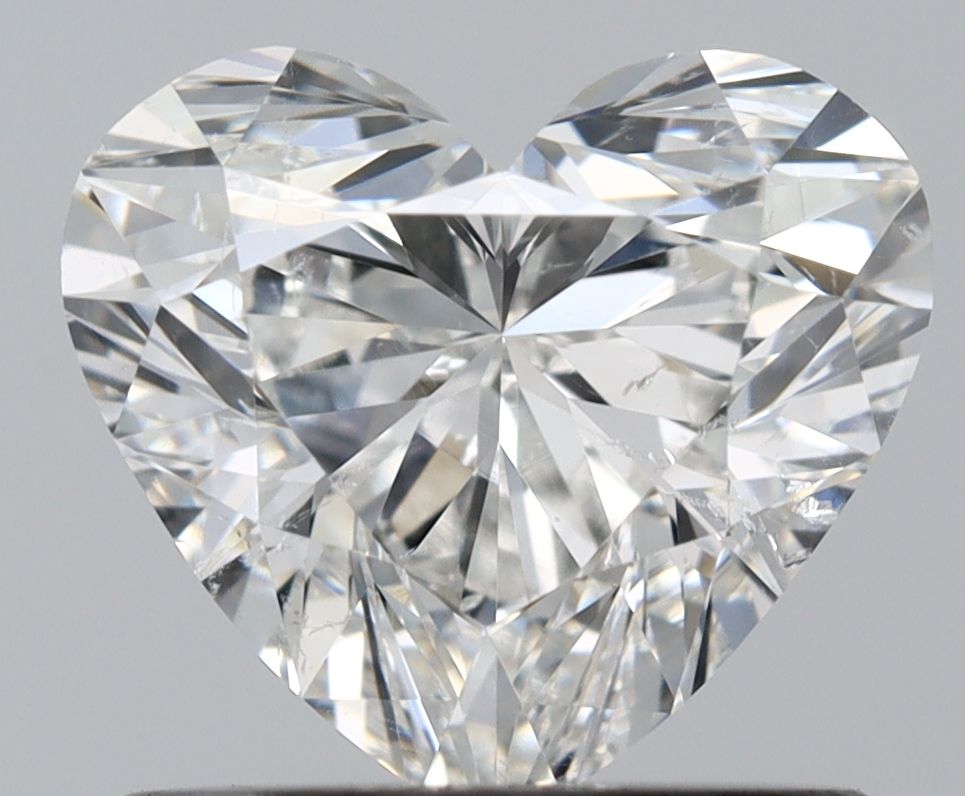 Diamond Natural 0,83Ct G-SI2 Heart - GIA6552035552