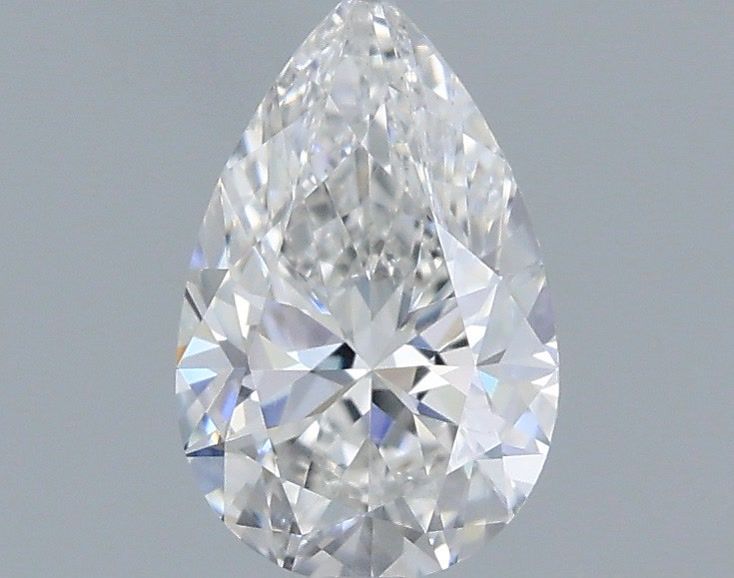 Diamond Natural 0,5Ct F-VS2 Pear - GIA7546623403