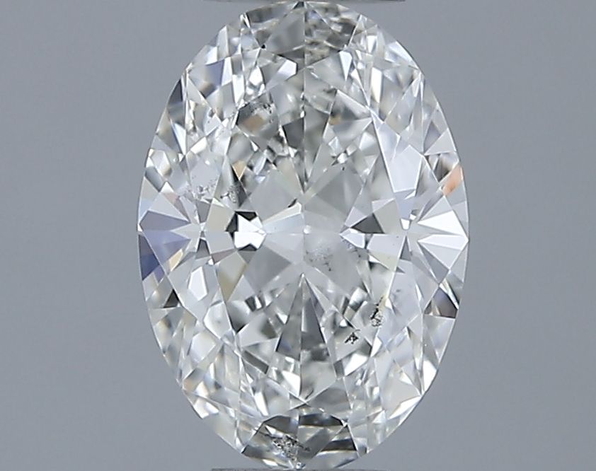 Diamond Natural 0,82Ct G-SI1 Oval - GIA2554213483