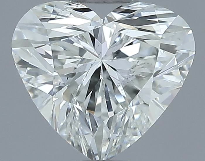 Diamond Natural 0,6Ct H-SI2 Heart - GIA6552007194