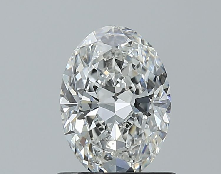 Diamond Natural 0,9Ct F-SI1 Oval - GIA7518500909