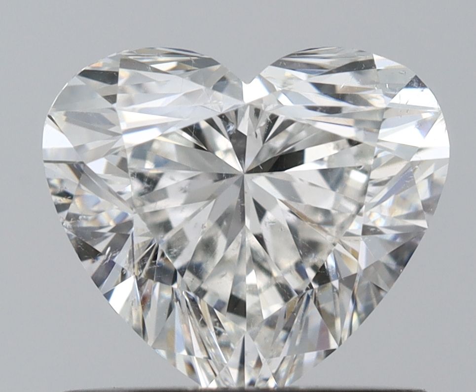 Diamond Natural 0,7Ct H-SI2 Heart - GIA5553035758