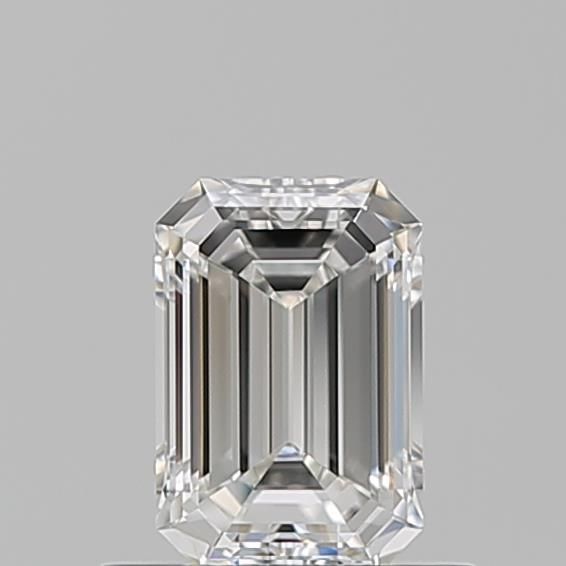 Diamond Natural 0,56Ct F-VVS2 Emerald - GIA7526385944