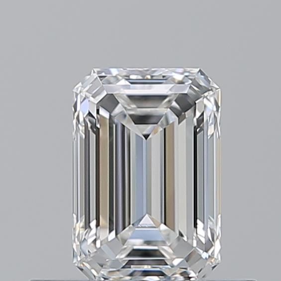 Diamond Natural 0,54Ct F-VVS2 Emerald - GIA6542169588