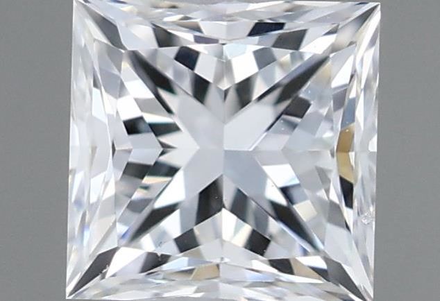 Diamond Natural 0,51Ct D-SI2 Princess - GIA2498540493