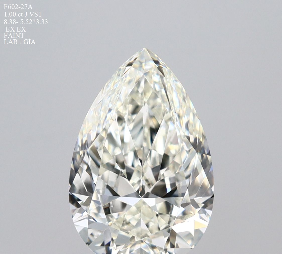 Diamond Natural 1Ct J-VS1 Pear - GIA2517716816